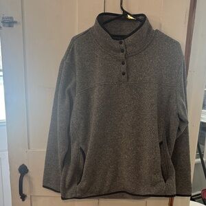 Eddie Bauer Gray Women's Pullover Sweatshirt- 2XL